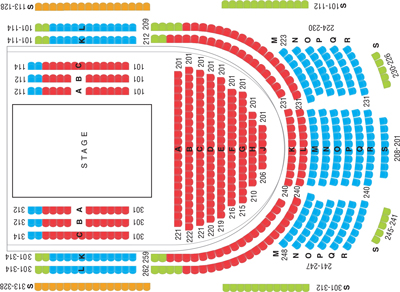 Pittsburgh Public Theater Seating Chart