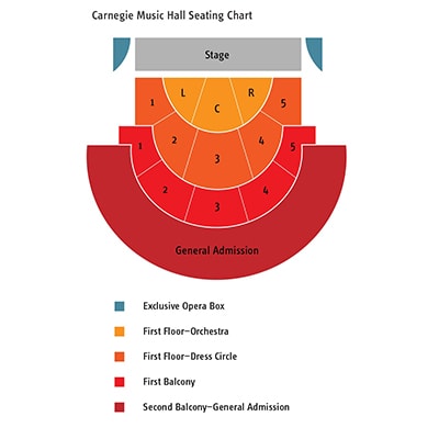 Carnegie Music Hall Pittsburgh Seating Chart