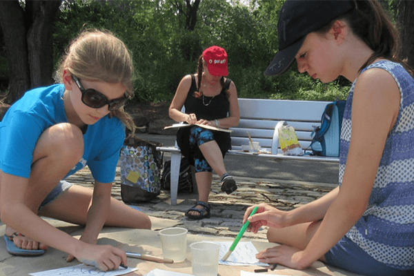 Green Artists & Writers Camp