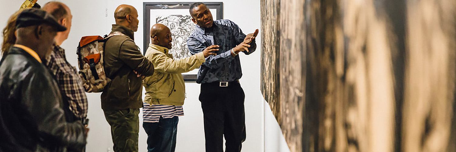 Printing Communal Resurrection: Song for Maya. Gallery Talk and Print Party with Steve Prince