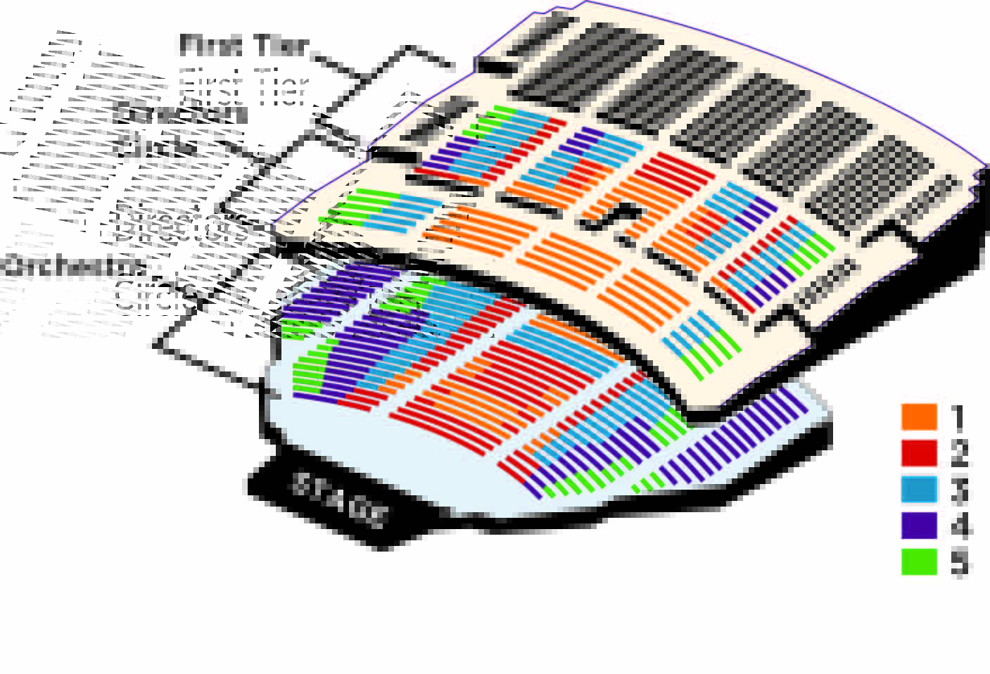 Seating Chart For The Benedum In Pittsburgh