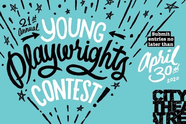City Theatre young playwrights contest logo