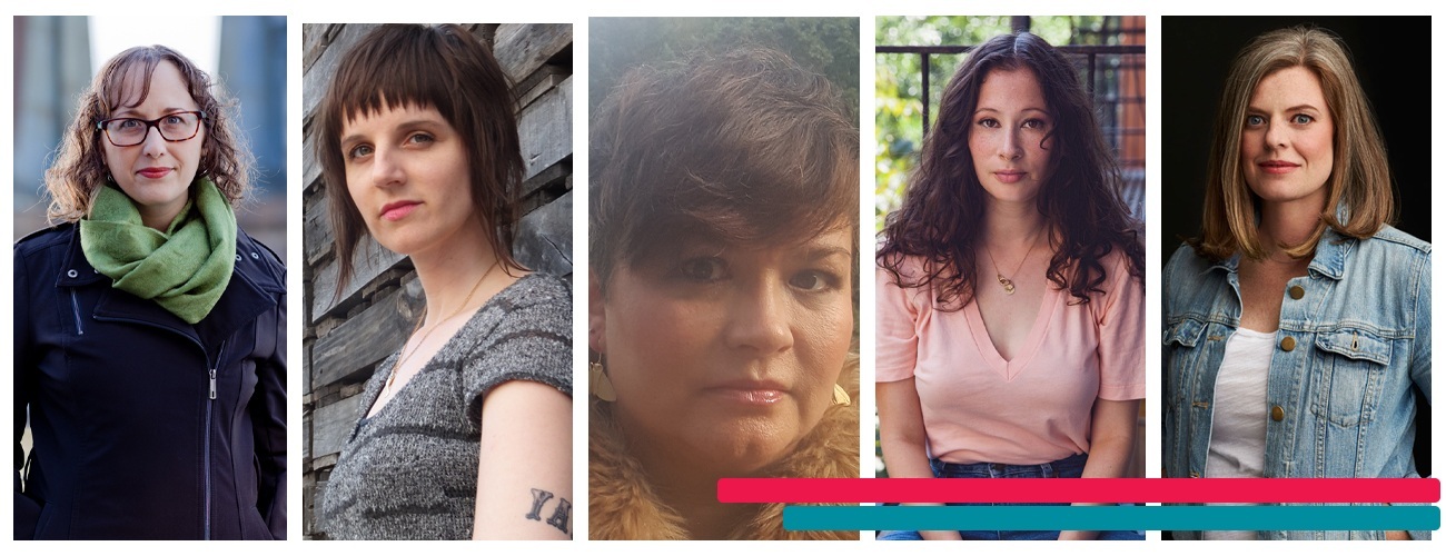 header image of featured Bookish in the Burgh authors