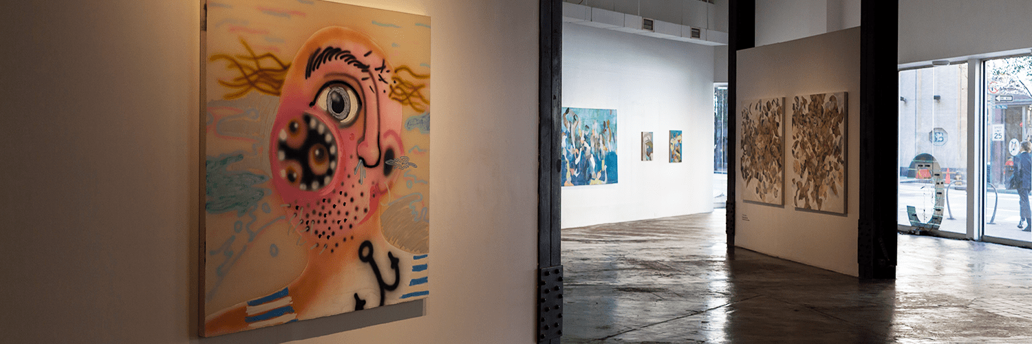 abstract colorful painting by Jason LaCroix