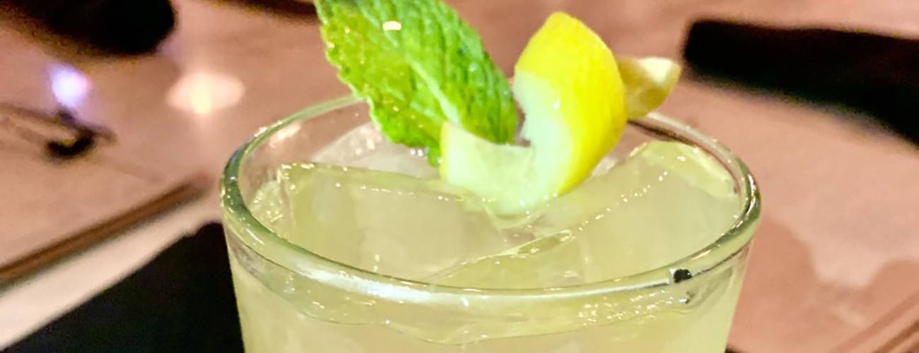 a photo of the lost in translation cocktail