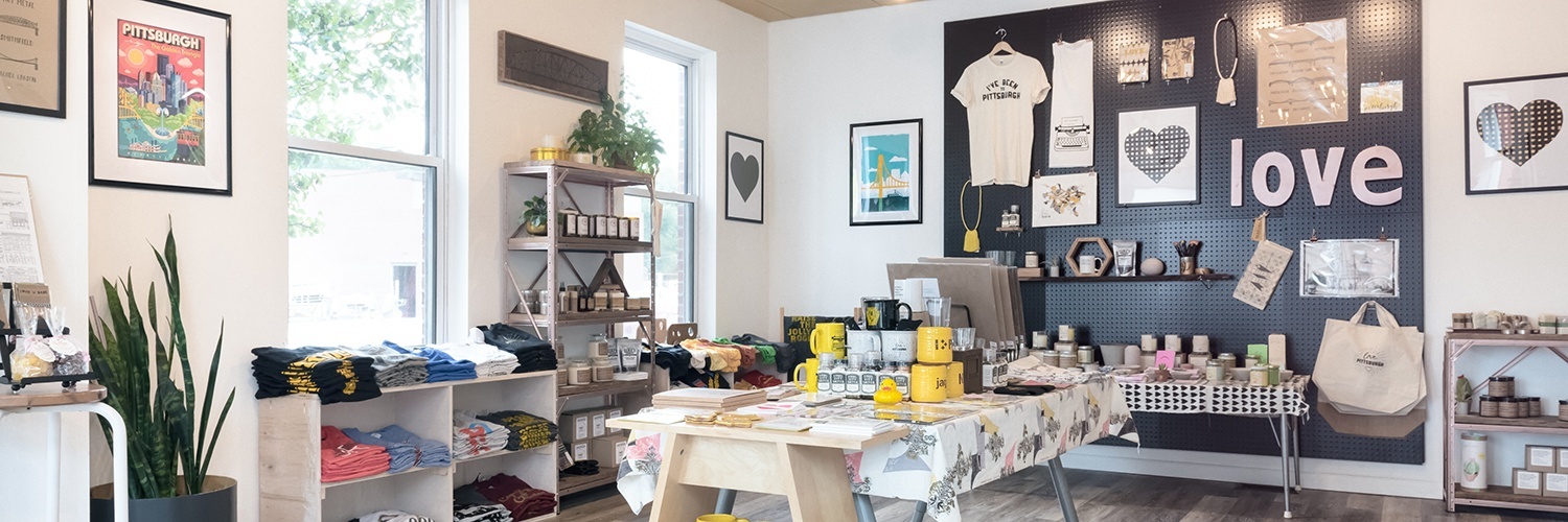 the interior of love, Pittsburgh's Mount Washington store
