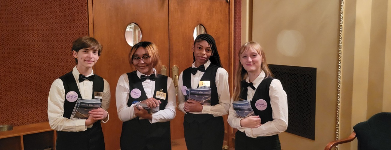 Beyond the Stage: Student Volunteers Build Confidence and Connection