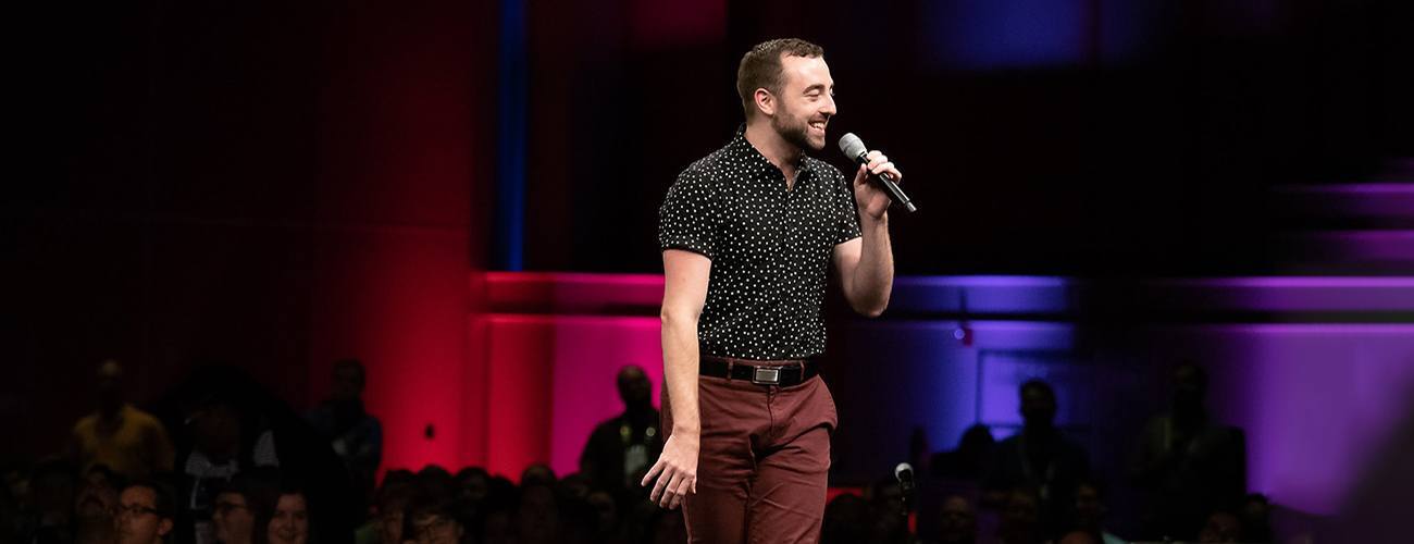 Seth Laidlaw participates in TN Inspire! at the TLCC2018 Conference