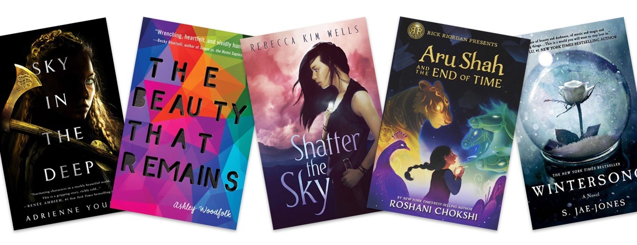 a composite image of book covers recommended in the story