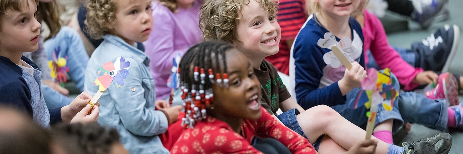 Group of kids at a Buzzword event