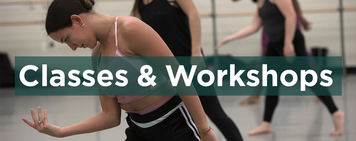 Clickable Banner for Classes and Workshops