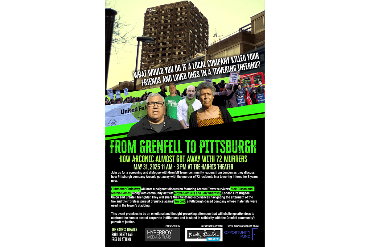 From Grenfell To Pittsburgh