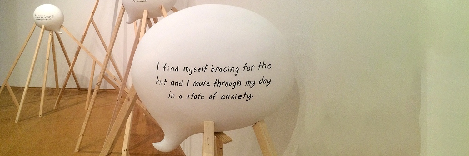 Sometimes I Just Don’t Know How to Be In The World - Work by John Pena