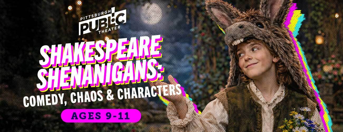 Shakespeare Shenanigans: Comedy, Chaos & Characters (Ages 9-11)