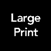 Large Print Playbills Icon