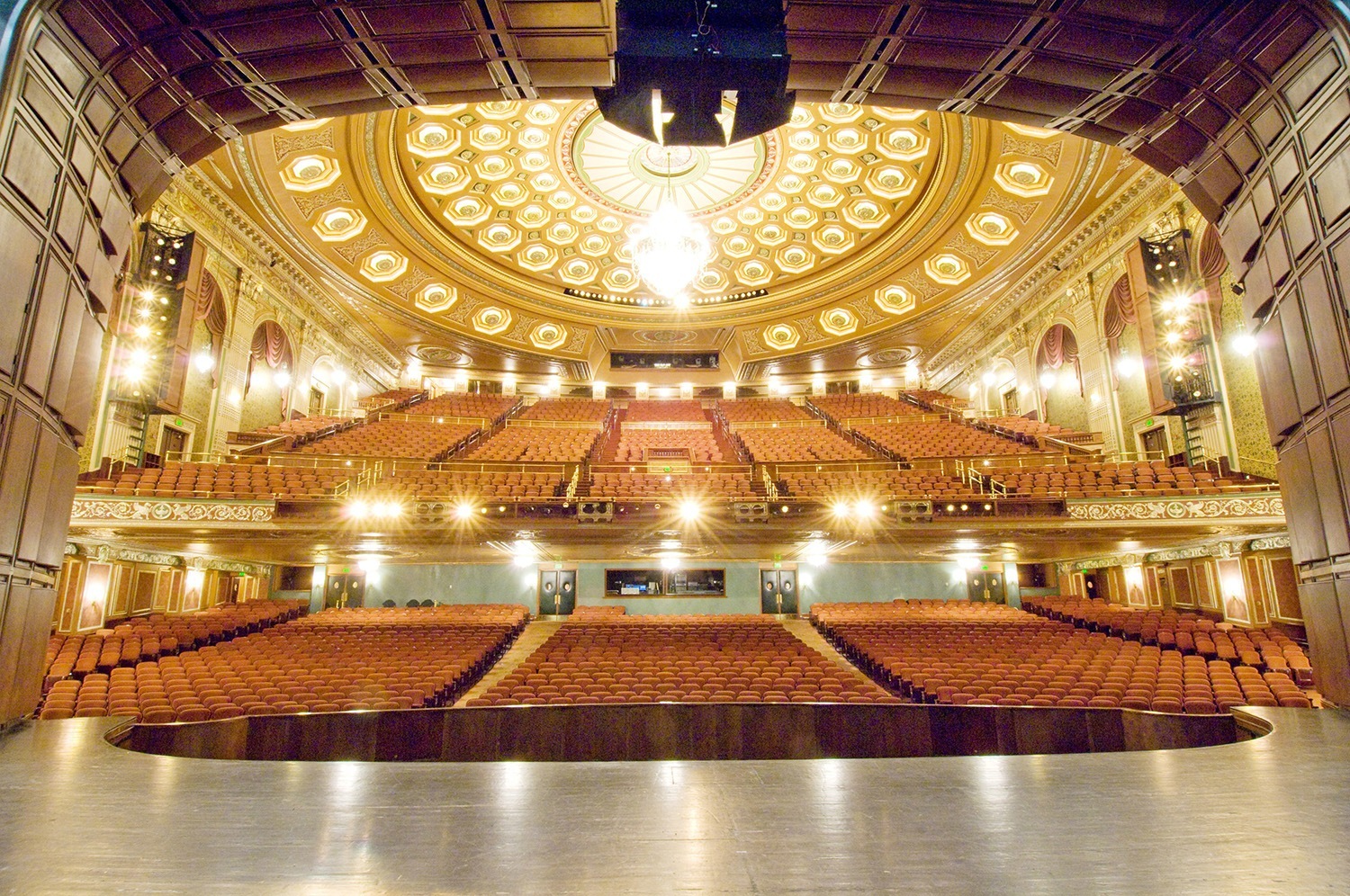 View of Benedum looking out from the stage