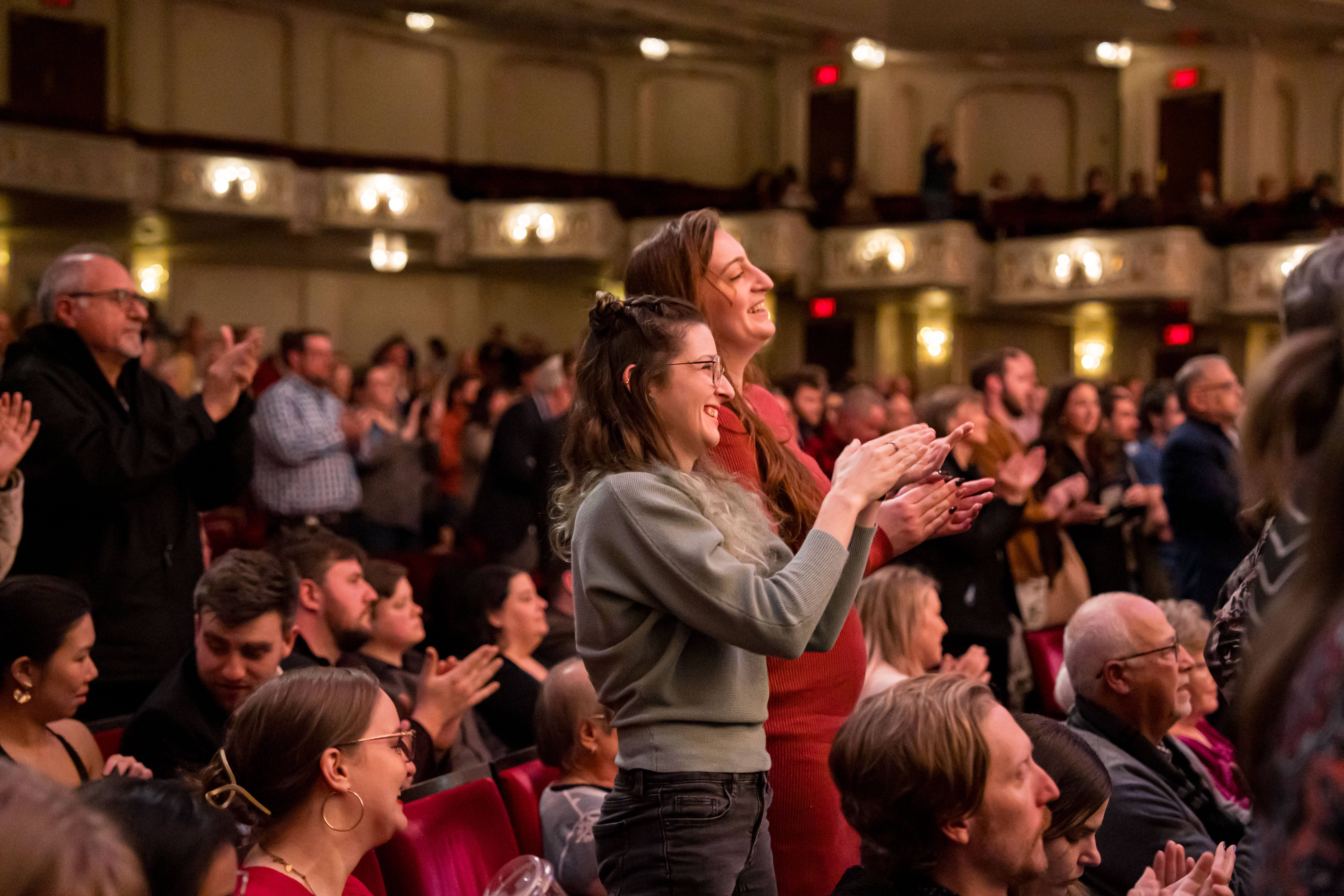Guests enjoying a Pittsburgh Symphony Orchestra concert