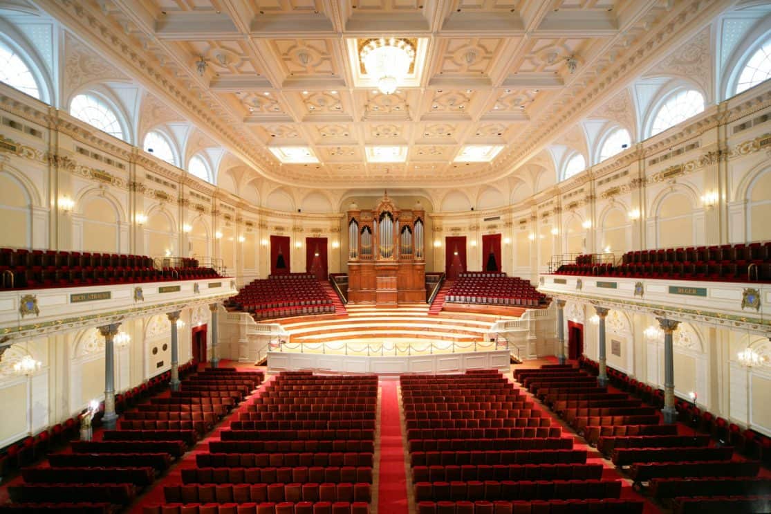 Concertgebouw in Amsterdam, Netherlands