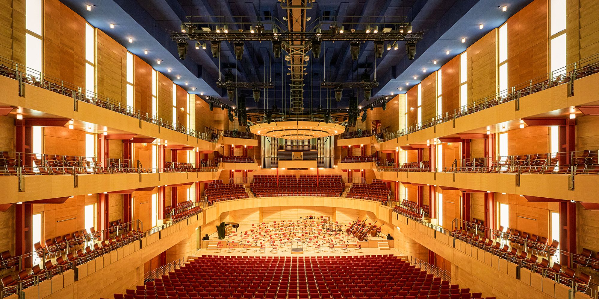 Philharmonie Essen concert hall in Essen, Germany