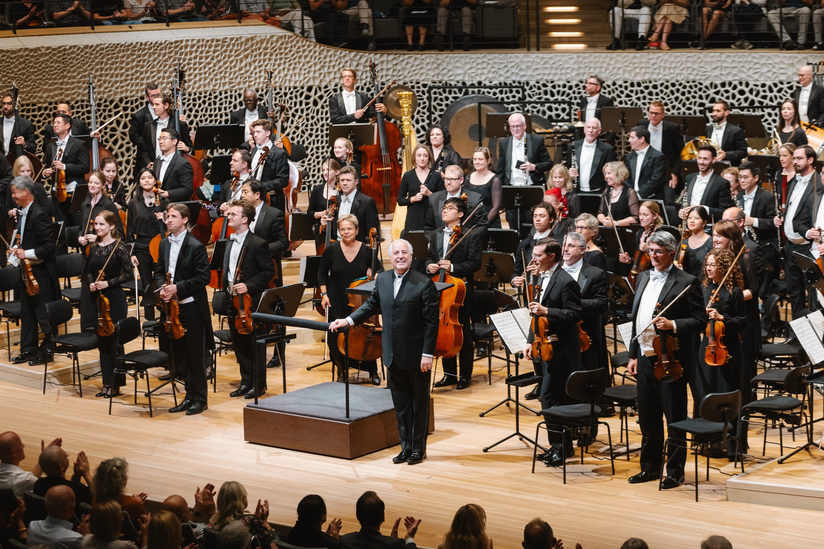 Pittsburgh Symphony Orchestra performing on stage