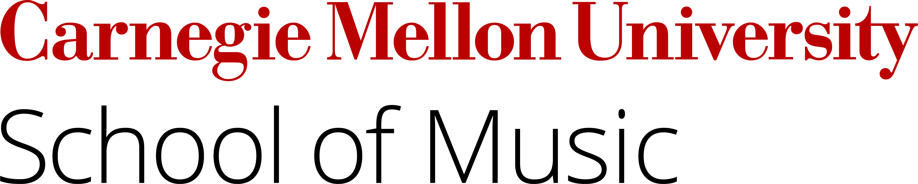Carnegie Mellon School of Music logo
