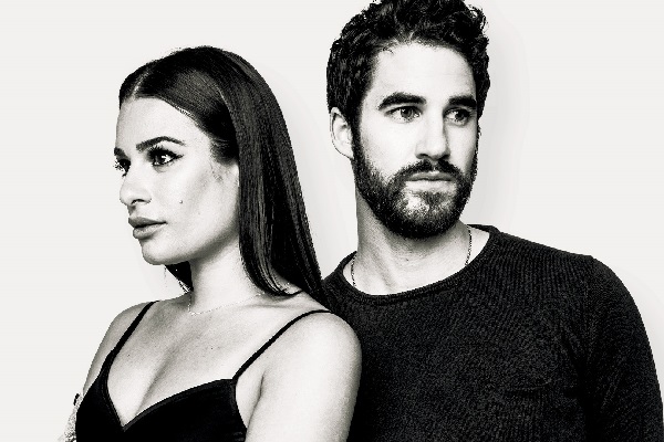 Lea Michele and Darren Criss