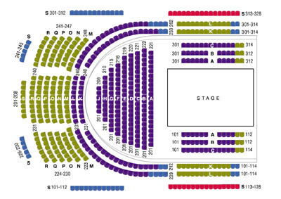 Seating Chart For Papermill Playhouse