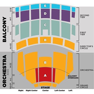 Chandler Center For The Arts Seating Chart