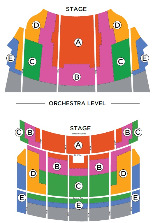 Seating Chart For The Benedum In Pittsburgh
