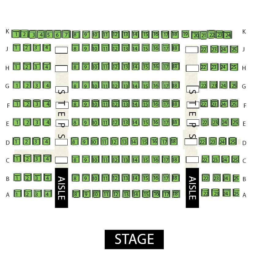 Pittsburgh Improv Seating Chart