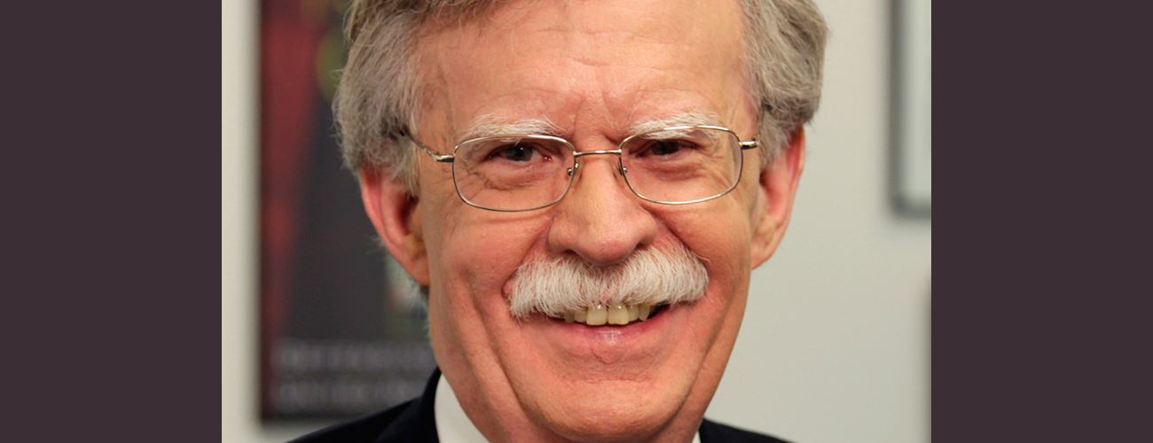 POSTPONED - John Bolton