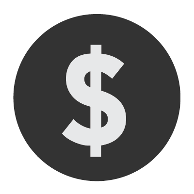 dollar sign icon