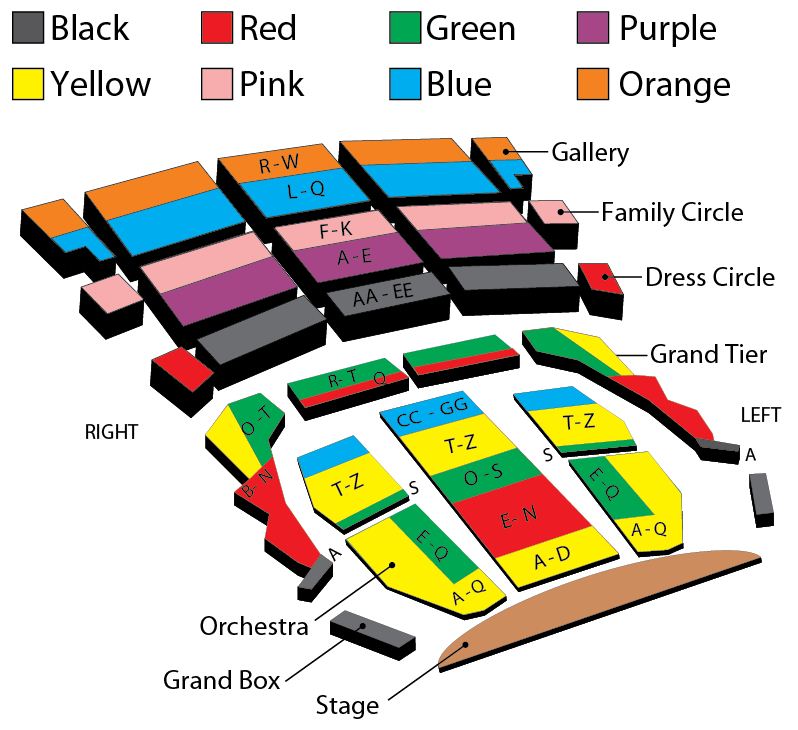 Heinz Hall Seating Chart View