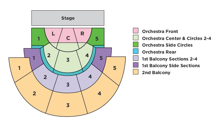 Carnegie Music Hall Seating Chart